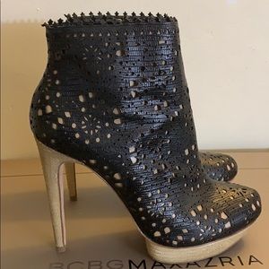 Bcbg Max Azria platform booties